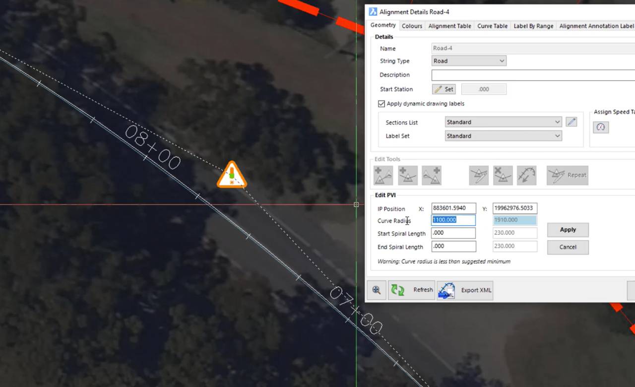 Create Alignments from Polylines