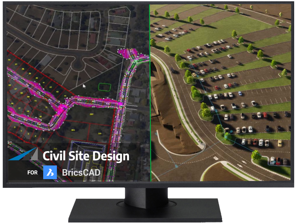 Civil Site Design for BricsCAD