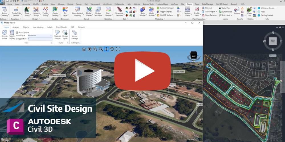 Civil Site Design for Civil 3D